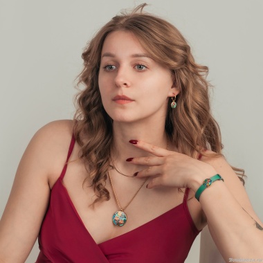 Серьги Fiore Luna,, AE03790-2 G Серьги Fiore Luna,, AE03790-2 G